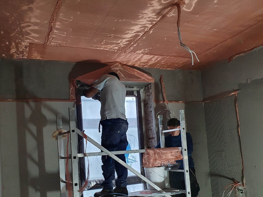 Unter Putz abgeschirmte ETW Rehmstr/HH
