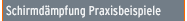 Schirmdaempfung Praxisbeispiele